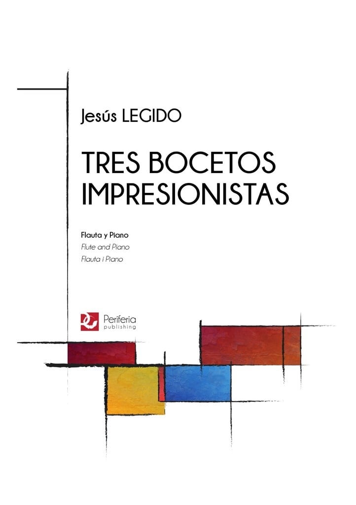 Tres bocetos impresionistas for Flute and Piano